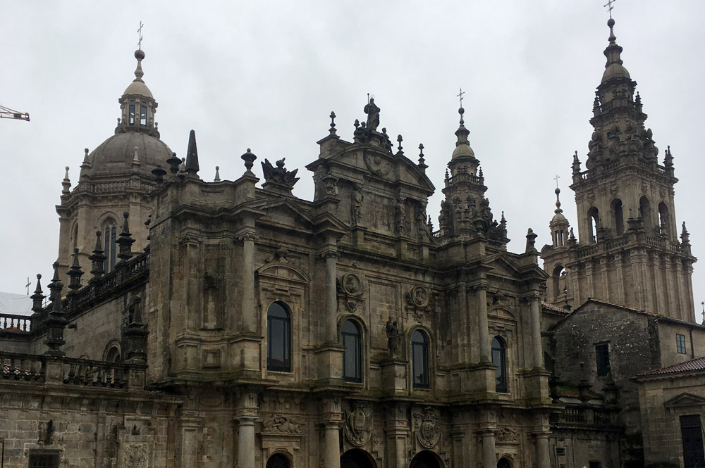 Endlich aum Ziel: Santiago de Compostela. Foto: Peter Isaak.